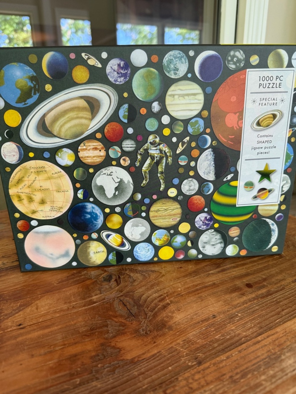 NWT Galison 1000-Piece Planetary Jigsaw Puzzle - Multicolor So COOL with planets
